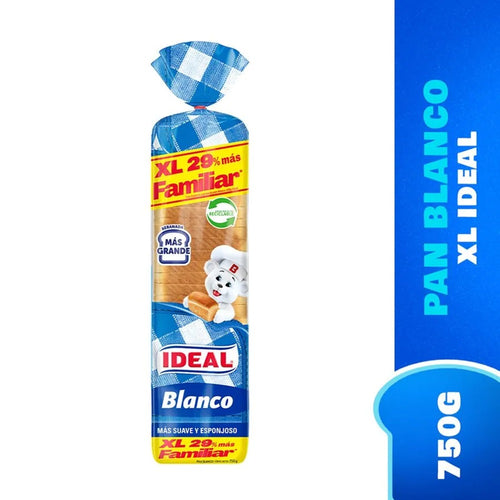 Pan Blanco Xl Bolsa 750 Gr