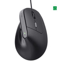 Mouse Alámbrico Vertical Ergo Bayo Ii Eco Negro