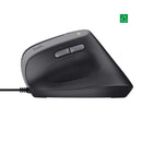 Mouse Alámbrico Vertical Ergo Bayo Ii Eco Negro