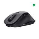 Mouse Inalámbrico Recargable Fyda Eco Curvado Ergo Negro