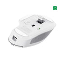 Mouse Inalámbrico Recargable Ozaa+ Blanco