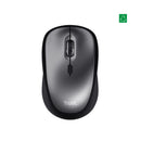 Mouse Inalámbrico Silencioso Yvi+ Negro Eco