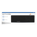 Teclado Alámbrico Usb 104 Teclas Negro