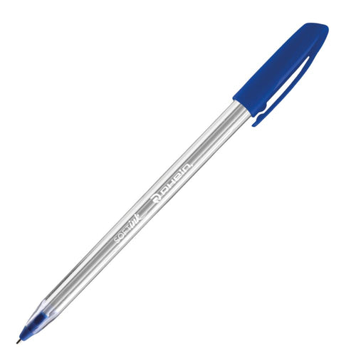 Lápiz Pasta Punta Media Azul  1.0 Mm