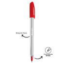 Lápiz Pasta Punta Fina Rojo 0.7 Mm