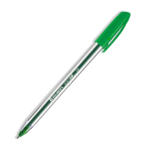 Lápiz Pasta Punta Media Verde  1.0 Mm