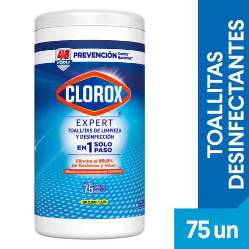Toallitas Desinfectante Frasco 75 Un