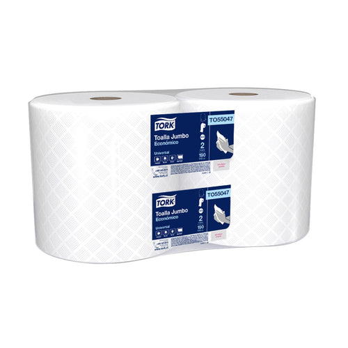 Toalla De Papel Jumbo Hoja Simple 2X190 Mt
