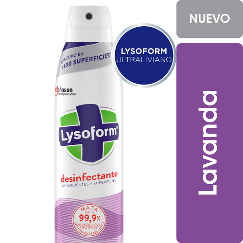 Desinfectante Ambiental Aerosol Lavanda 315 Cc