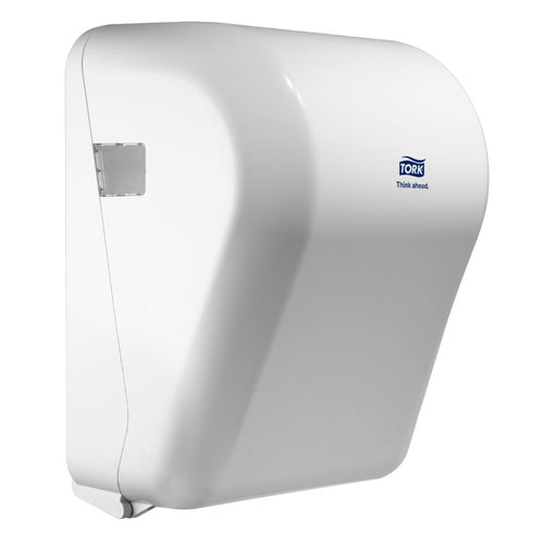 Dispensador Toalla De Papel Autocorte Acrílico Blanco