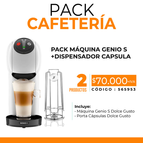 Máquina Genio S Mas Porta Cápsulas Dolce
