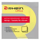 Nota Adhesiva 654 Pop Up Amarillo 76X76 Mm 1 Un 100 Hojas