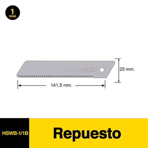 Repuesto Cuchillo Extra Fuerte 1 Un