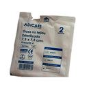 Gasa No Tejida Algodón Esterilizada 7.5x7.5 Cm Caja 50 Un