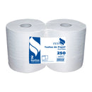 Toalla De Papel Hoja Simple 2 Rollos 250 Mt