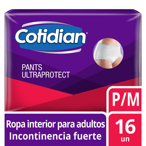Pañal Adulto Pants Talla Pequeño/Mediano 16 Un