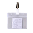 Porta Credencial Con Clip 9 X 6 Cm