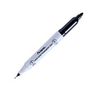 Marcador Permanente Doble Punta Fina/Red Negro
