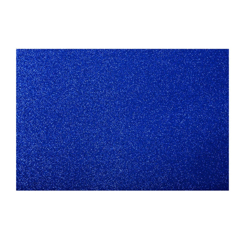Goma Eva Glitter 40X60 Cm Azul 10 Un