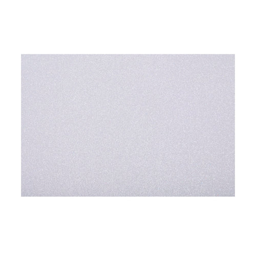Goma Eva Glitter 40X60 Cm Blanca 10 Un