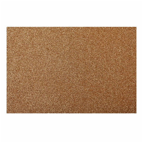 Goma Eva Glitter 40X60 Cm Dorada 10 Un