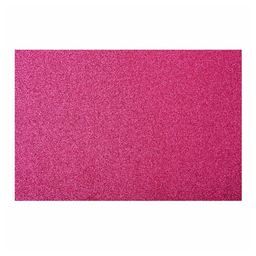 Goma Eva Glitter 40X60 Cm Fucsia 10 Un