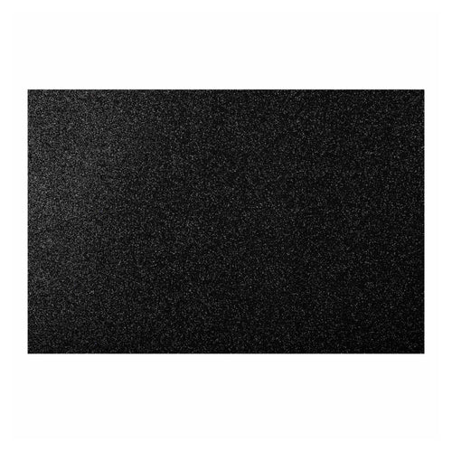Goma Eva Glitter 40X60 Cm Negra 10 Un