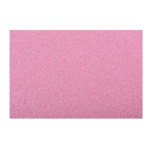 Goma Eva Glitter 40X60 Cm Rosada 10 Un