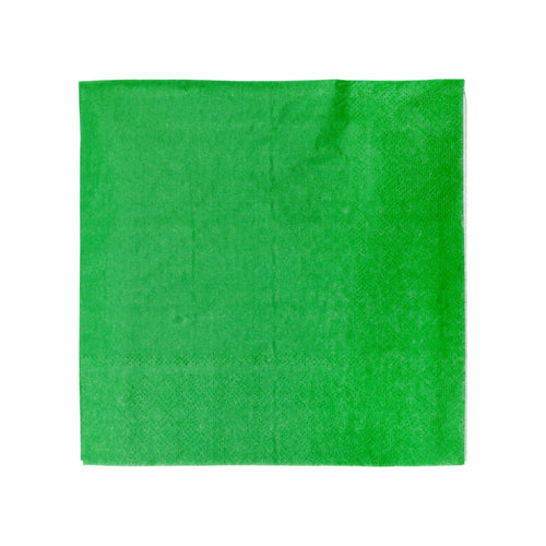 Servilleta Mesa Lisa 33X33 Verde 20 Un
