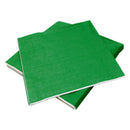 Servilleta Mesa Lisa 33X33 Verde 20 Un