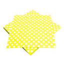 Servilleta Mesa Diseño 33X33 Amarillo 20 Un