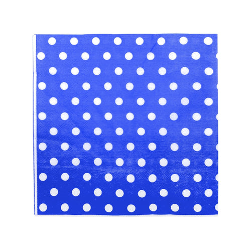 Servilleta Mesa Diseño 33X33 Azul 20 Un