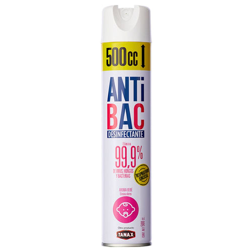 Desinfectante Ambiental Aerosol Bebe 500 Ml