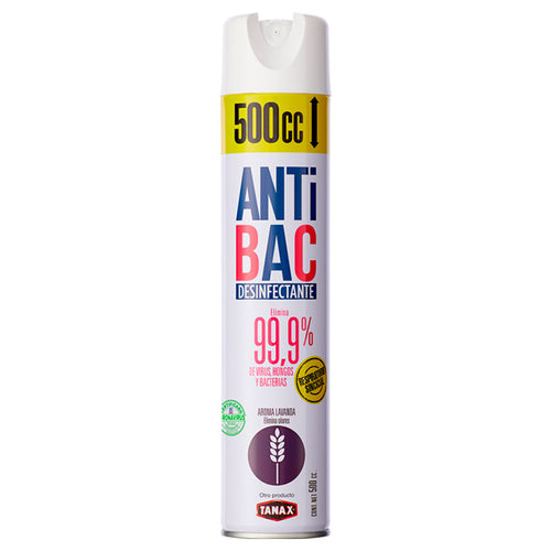 Desinfectante Ambiental Aerosol Lavanda 500 Ml