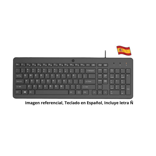 Teclado Alámbrico 150 Negro 664R5Aa