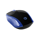 Mouse Inalámbrico Negro/Azul 200 2Hu85Aa