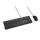 Combo Teclado Mouse Alámbrico Usb Km100