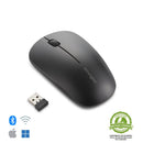 Mouse Inalámbrico Recargable Negro My230