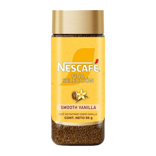 Café Instantáneo Sabor Vainilla Fina Selección Frasco 95 Gr