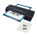 Plastificadora Carnet-Doble Carta Modelo 240 Hs 125 Micrones