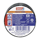 Cinta Adhesiva Aislante Negra 19 Mm X10 Mt