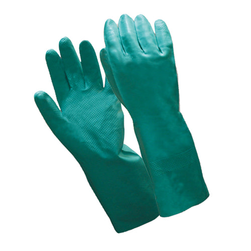 Guantes Nitrilo Insoportado Verde  L