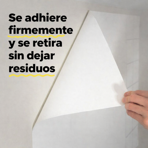 Pizarra Blanca Autoadhesiva 23.1X23.1 Cm