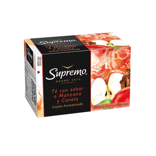 Té Gourmet Manzana Canela 20 Bolsas