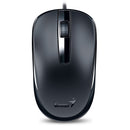 Mouse Alámbrico Negro Dx-120 Usb-C