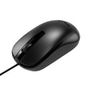 Mouse Alámbrico Negro Dx-120 Usb-C