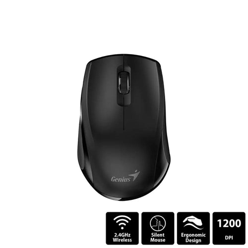 Mouse Inalámbrico Negro Nx-7123 Copilot