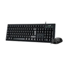 Combo Teclado Mouse Alámbrico Km100Se