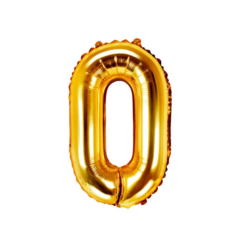 Globo Metálico 16 Dorado O