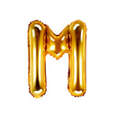 Globo Metálico 16 Dorado M